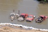 La crecida del cauce del río Mississippi  inundó y devastó el Sureste de Iowa, EU.