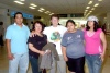 17062008
María Guadalupe y Sara Pacheco viajaron a Tijuana y las despidieron Tomás Favela, Claudia y Carlos Aguilar