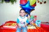 08062008
El niño Faccuseh Sáenz Flores cumplió cuatro años de  edad y lo festejaron con divertida reunión