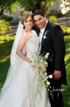Srita. Karla A. Siller López el día de su boda con el Sr. Ricardo Reynosa Monroy.

Estudio Lucero Kanno