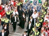 Tres celebraciones independientes están en su origen: los actos religiosos en honor a San Fermín, desde antes del siglo XII, las ferias comerciales y las corridas de toros, documentadas ambas desde el siglo XIV.