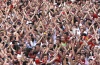 Tres celebraciones independientes están en su origen: los actos religiosos en honor a San Fermín, desde antes del siglo XII, las ferias comerciales y las corridas de toros, documentadas ambas desde el siglo XIV.