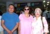 06072008
Esther Rojas viajó a Tijuana y la despidió Lilia Rojas