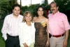 09072008
Emily Ruiz Rivera en su despedida de soltera junto a un grupo de amigas asistentes a su festejo
