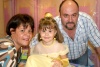 26072008
Diana Cortéz y Sabino Uriarte con su hija Nora Marlene, el día que la pequeña cumplió cuatro años