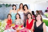 Bety González, Aracely Holguín, Rita Agüero, Ileana Dávila, Claudia Ortega, Blanca Ramírez y Luly López Barrio.