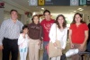 07082008
Abraham Aguado viajó a Brasil y fue despedido por María Morales, Diego Olivares, Daniela y Carlos Gamboa