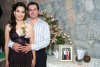 10082008
Karla Janet Rosales Salas y Néstor Gerardo Jaramillo Ochoa se casarán el sábado 11 de octubre de 2008