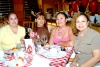 17082008
Blanca Valles, Wendy Triana, Laurita Rodríguez y Rosy Puente