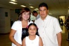 30082008
Javier Aguilar llegó de la Ciudad de México y fue recibido por Bárbara Willy