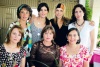Festejo de cumpleaños
Anelise Anhert, Gaby Bedy y Cynthia Sleiman, Silvia Ríos, Güera Aranda y Lorena Vargas.