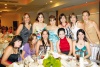 Lizeth Tumoine Cháirez junto a sus amigas Ana, Ana Paula, Susy, Anais, Rosetta, Ana, Alejandra, Anilú, Mely y Elizabeth.