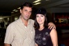 07092008
Ivonne Eguía viajó a México y la despidió Ricardo Zurita.