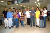 07092008
Ivonne Eguía viajó a México y la despidió Ricardo Zurita.