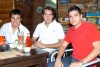 10092008
Diego Saucedo, Javier Boca y Maximino Alarcón
