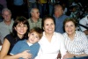 08092008
Miriam de Cawood, Estela de González, Rodrigo Casale y Astrid González