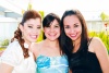 Maribel Gutiérrez, Silvia Morán y Nadia de Ortíz.