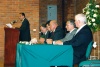 P. Fernando Fernández Font, S.J., P. Alejandro Treviño Noye, S.J., P. Carlos Morfín Otero, S.J. y P. Quintín Balderrama López, S.J.