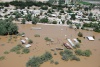 180 viviendas del ejido San Francisco de Arriba están inundadas.