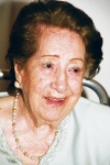 Su primer centenario
Doña Soledad de Medina celebrando su cumpleaños número cien.