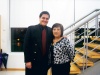 Maestra Zenorina Ramírez y el  alumno Gerardo Favero Arroyo