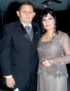 24092008
Guillermo Tumoine Villarreal y María Elsa Cháirez Aguilera, padres de la novia
