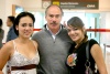 04102008
Ana Laura y Diana Iturralde Gil recibieron a su papá Luis Iturralde, quien llegó de la Ciudad de México