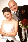 Srita. Vicky Balderas Salinas, el día que unió su vida en matrimonio a la del Sr. Abelardo Rodríguez Sifuentes.

Estudio Laura Grageda