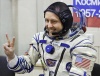 El Soyuz debe acoplarse a la estación internacional espacial.