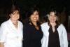 07102008
Lily Dugay, Loreta Casán y Gloria Rodríguez.
