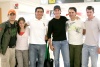 12102008
Juan Carlos Parga y Martín Triana recibieron en el aeropuerto a Raúl Martell.