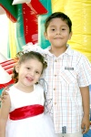 08102008
Seis y tres años de vida, respectivamente cumplieron los hermanitos Andrés Antonio y Natalia Carolina Rodríguez Arreola
