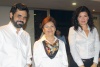 Antonio Méndez Vigatá, Claudia Máynez y Lourdes Bernal.