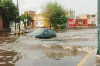 En Torreón se registraron
severas inundaciones en las colonias
El Tajito, Palmas San Isidro, Arenales, Lázaro Cárdenas, donde el agua rebasó las banquetas y se metió a algunas
casas.