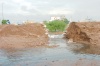 El problema mayor fueron
las inundaciones por la falta de
drenaje pluvial.
