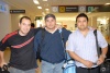 13102008
Adrián González, Juan Carlos Guardado y Sol Apodaca Ruiz viajaron a Guadalajara en plan de trabajo.