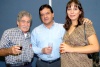 12102008
Nazario Simón, Mario Rivera y Diana Pérez.
