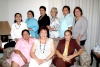 16102008
Lidia, Yolanda, Mague, María Elena, Esperanza, Irene, Rebeca, Soledad y Yolanda Ibarra, en una reunión de amigas