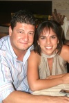 Juan Pablo Garza y Rina Gilio.
