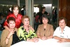 Lucy Máynez de Cervantes, Alfonsina Barba de Ramírez, Elvia de Madero, Aurora Zorrilla y Maty Moscoso de Ruenes.