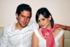 Juan Pablo Garza y Rina Gilio.