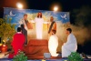 Se escenificó la Última Cena de Nuestro Señor Jesucristo.