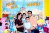02112008
De Lazy Town, se ambientó el cumpleaños de Diego Mata quien fue festejado por sus papás Jorge y Paty Mata y su hermanito Andrés