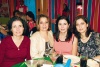Luciana Veyan, Nani Yarahuán, Victoria Issa y Sofía Rebollo.
