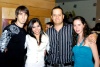09112008
Robert y Laura Hacman, Alexander Hodgkinson y Ana Emilia Cárdenas.