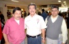 13112008
José Luis Alfaro y Juan Sánchez llegaron de la Ciudad de México y fueron recibidos por Juan Manuel Martínez