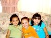 12112008
Hoy cumple cuatro años de edad Mónica Montserrat Mata Massú, quien luce acompañada de su hermanito José Carlos y su prima Valeria Massú