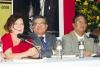 Lidia Acevedo, Juan Ángel Chávez Ramírez y Félix Fraire Castañón.