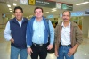 25112008
Omar Leonel Almanza, José Antonio Rodríguez y Roque Sánchez, llegaron de la Ciudad de México.