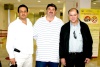 29112008
Gerardo Aguirre, Alfredo Aguirre y Eduardo Batarse, viajaron a la ciudad de Cancún